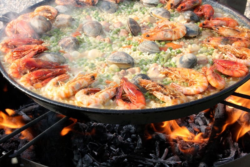 Middle Eastern-Latin Fusion Dish