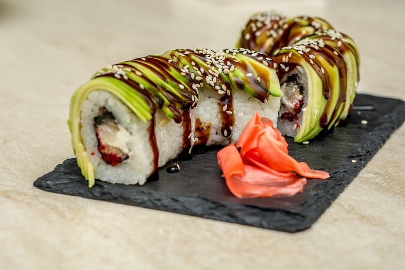 Sushi with Moroccan Spices